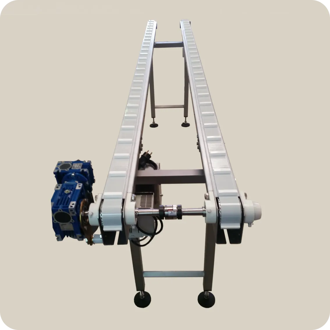 Rendu 3D d'un convoyeur à bande