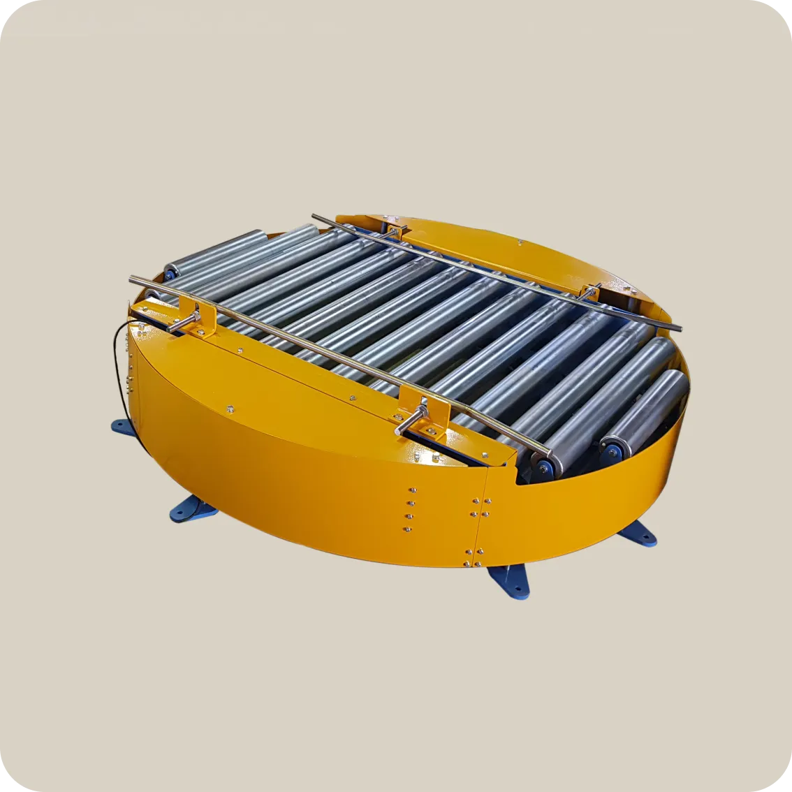 Rendu 3D d'un convoyeur à bande