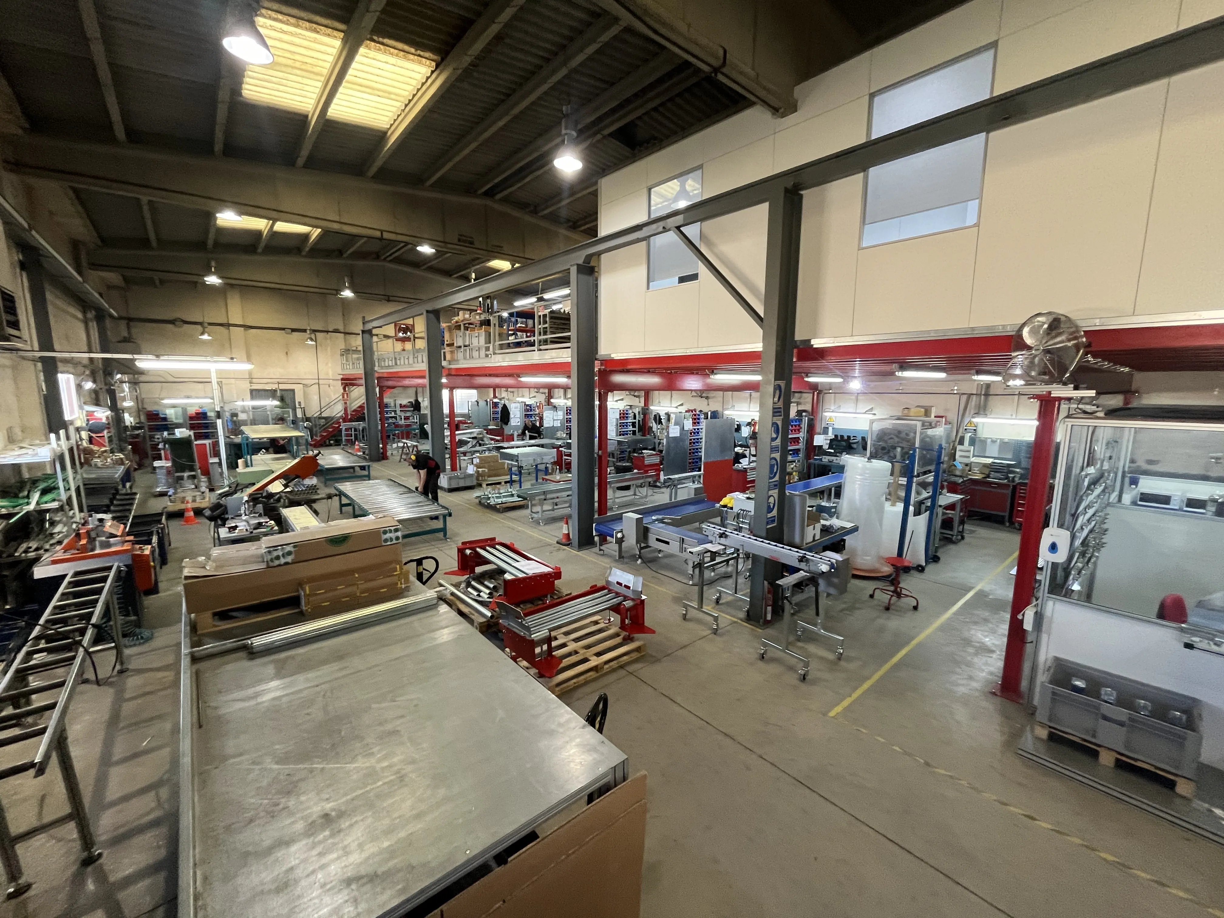 Photographie de l'atelier de Renau Transportadors S.L